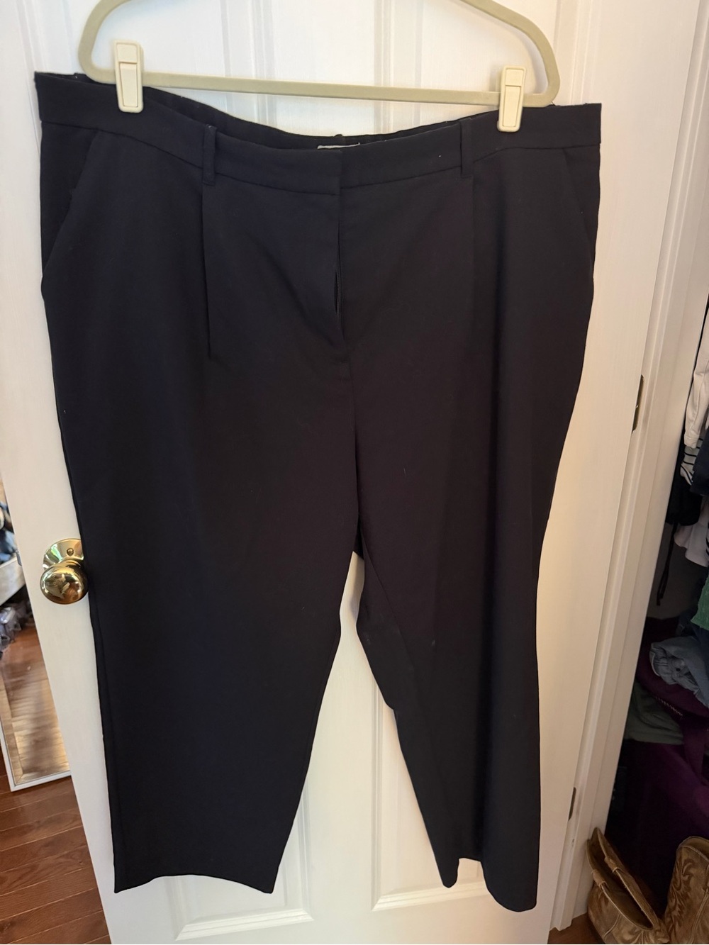 Abercrombie & Fitch Black Women's Trousers